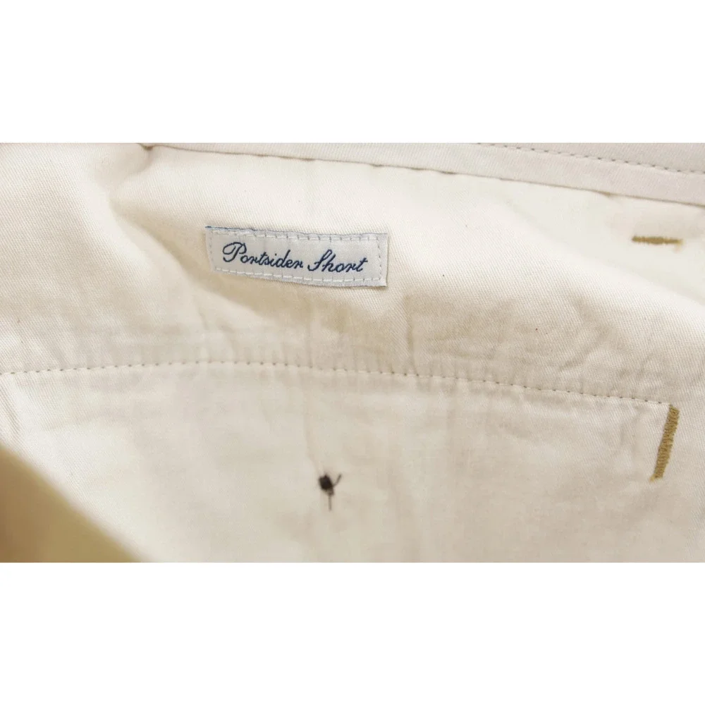 J. Crew Portsider NWT Stretch Chino Shorts Men's Size 35 Khaki Tan 5
